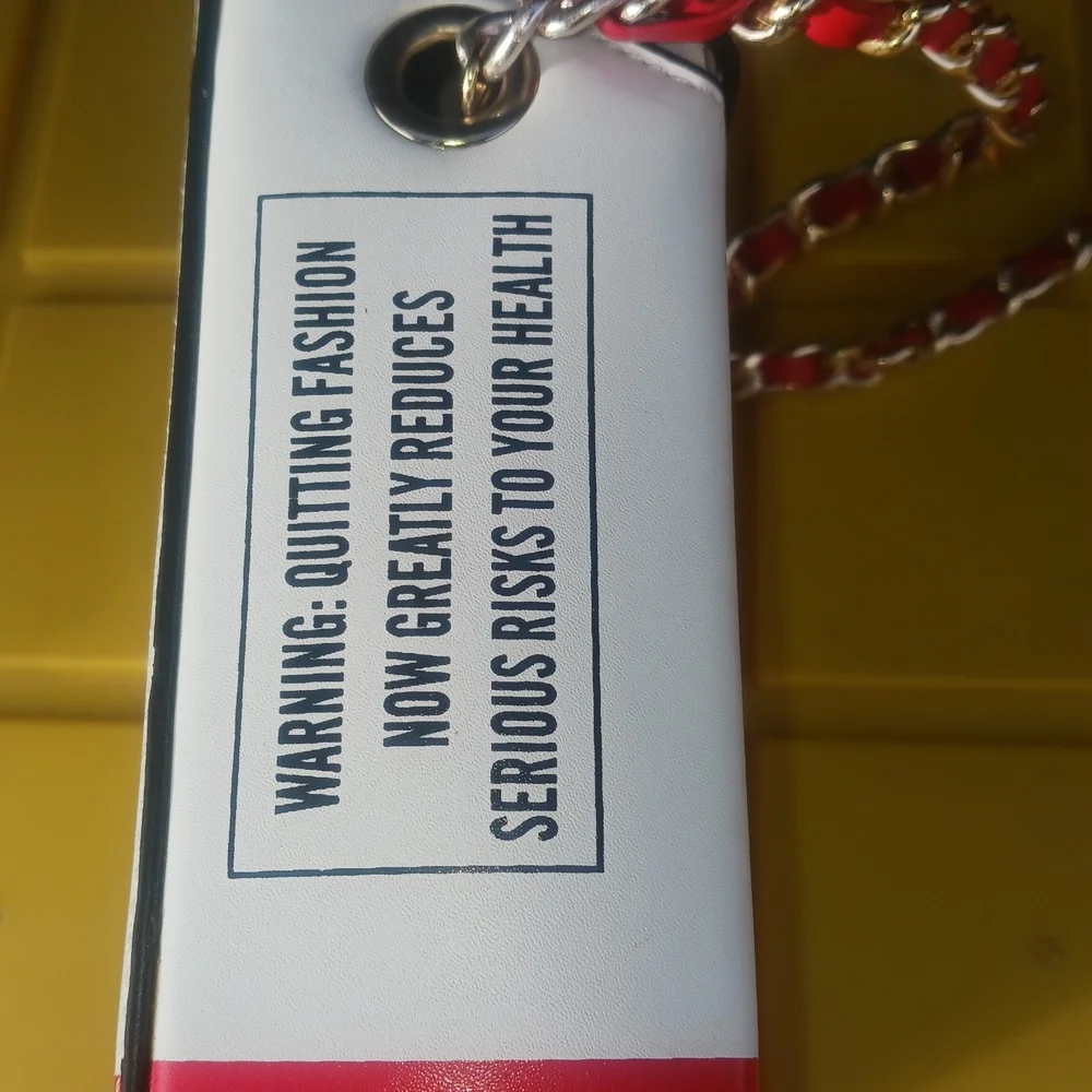 Moschino Milano Fashion Kills Statement Bag - Picture 4 of 5